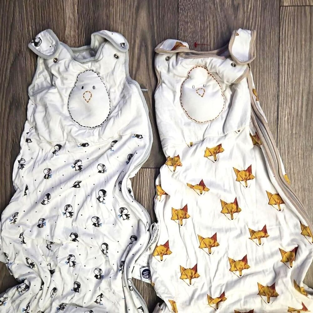 Set of 2 Nested Bean Zen Premier Sleep sack in size 6-15 months